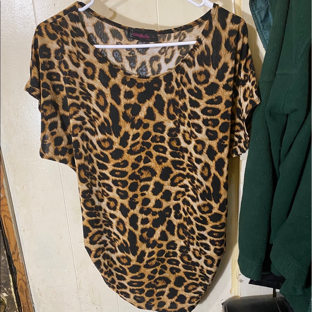 Leopard print blouse